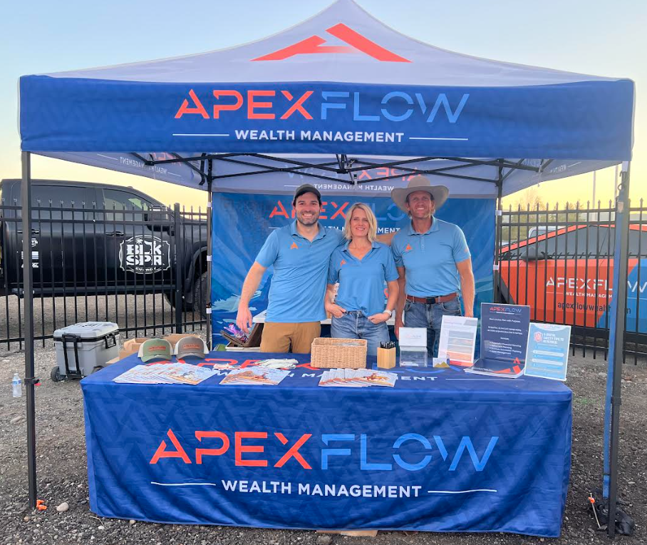 ApexFlow Wealth Management Salt Lake City team at a community event